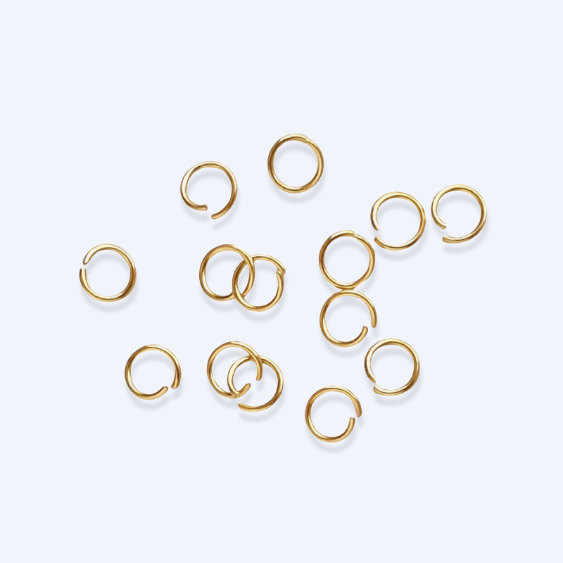 Avonaiset välirenkaat RST kullattu kirurginteräs