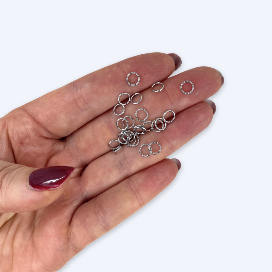 Välirenkaat korunvalmistukseen, ruostumaton teräs RST