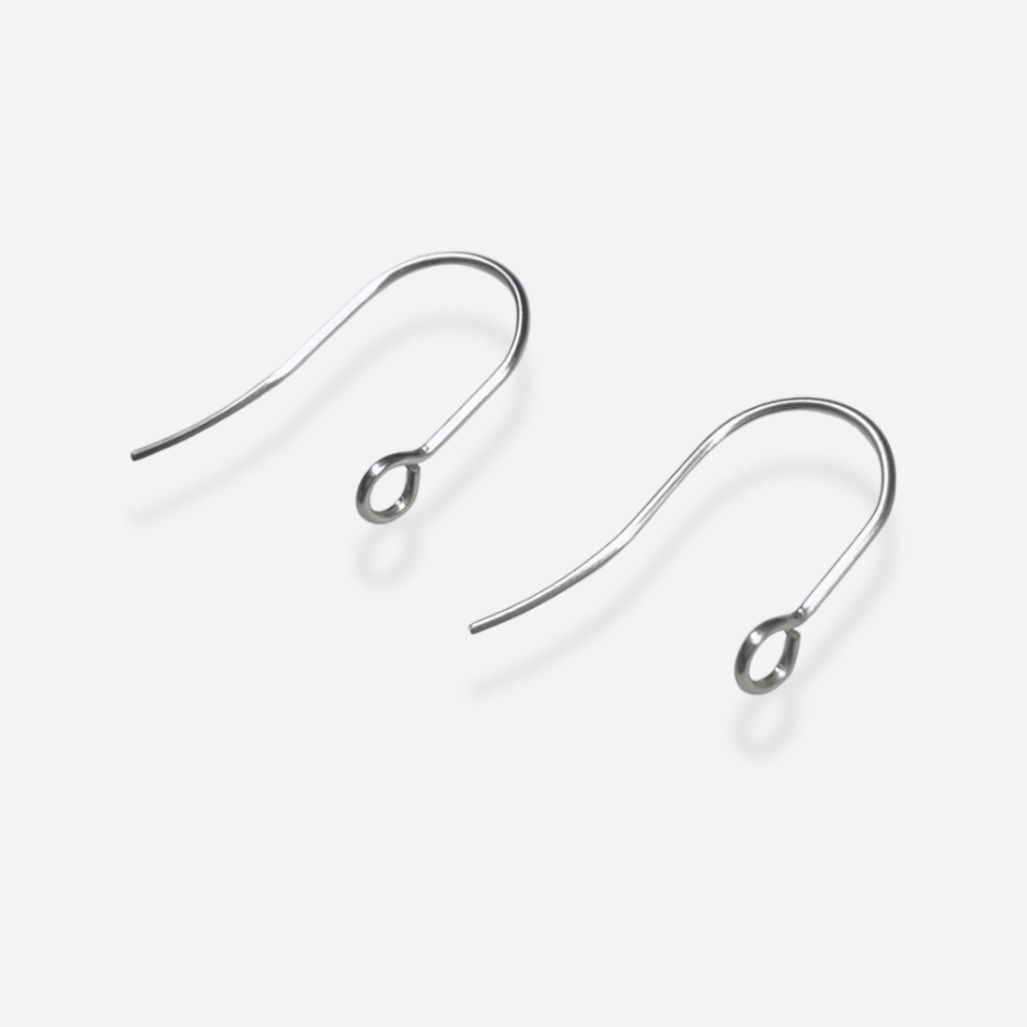 Hypoallergeeniset korutarvikkeet, korvakorukoukut kirurginteräs