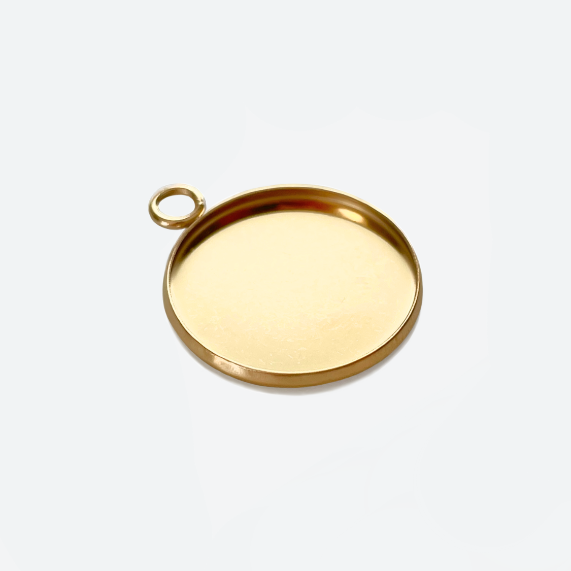 Kapussipohjat 20 mm, 18K PVD-kullattu ruostumaton teräs 304