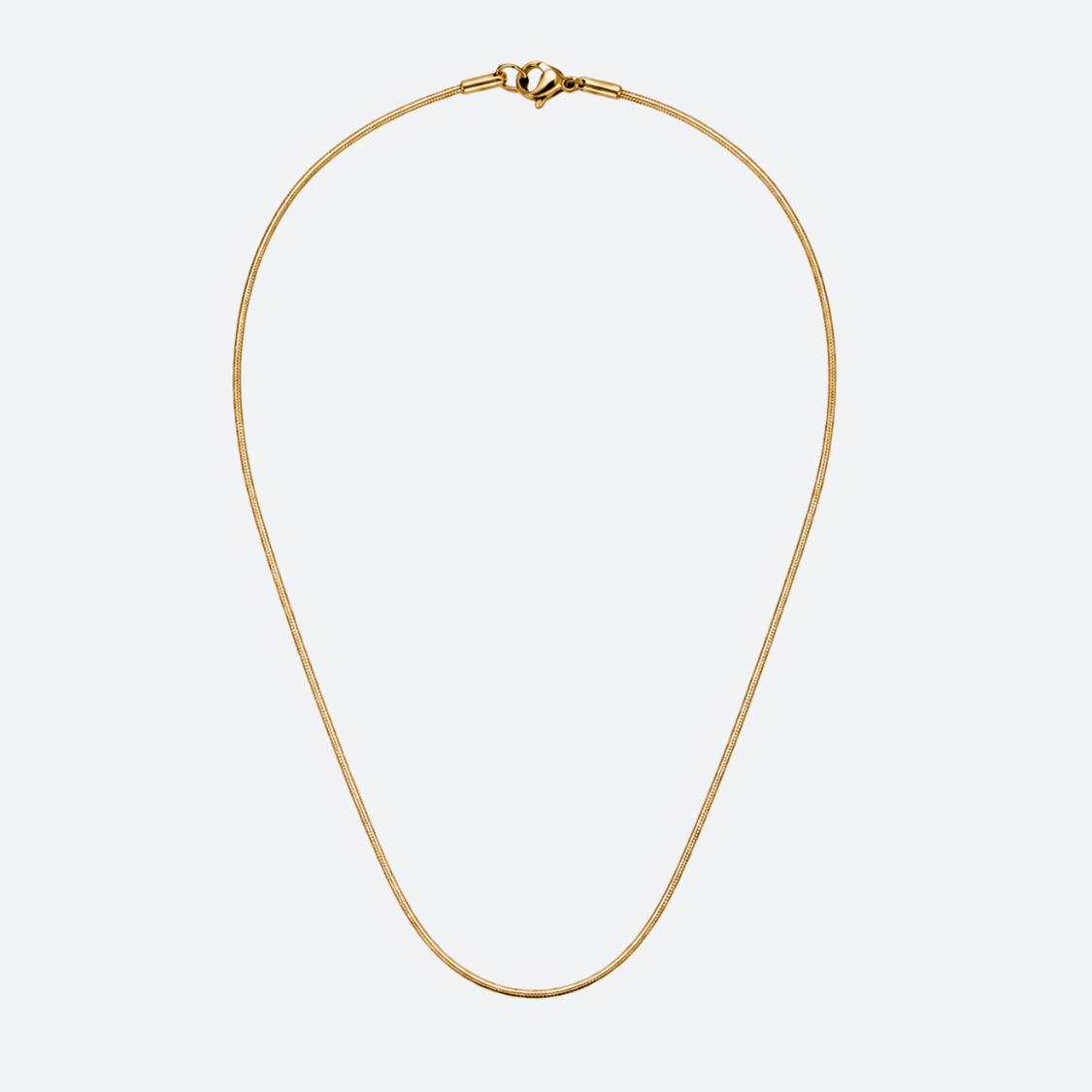 Kaulakoruvaijerit 45 cm, 18K PVD-kullattu kirurginteräs