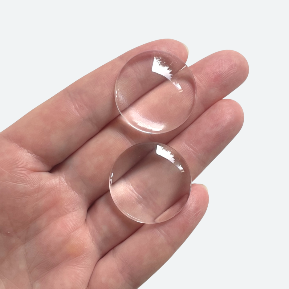 Glass Cabochon, 30 mm