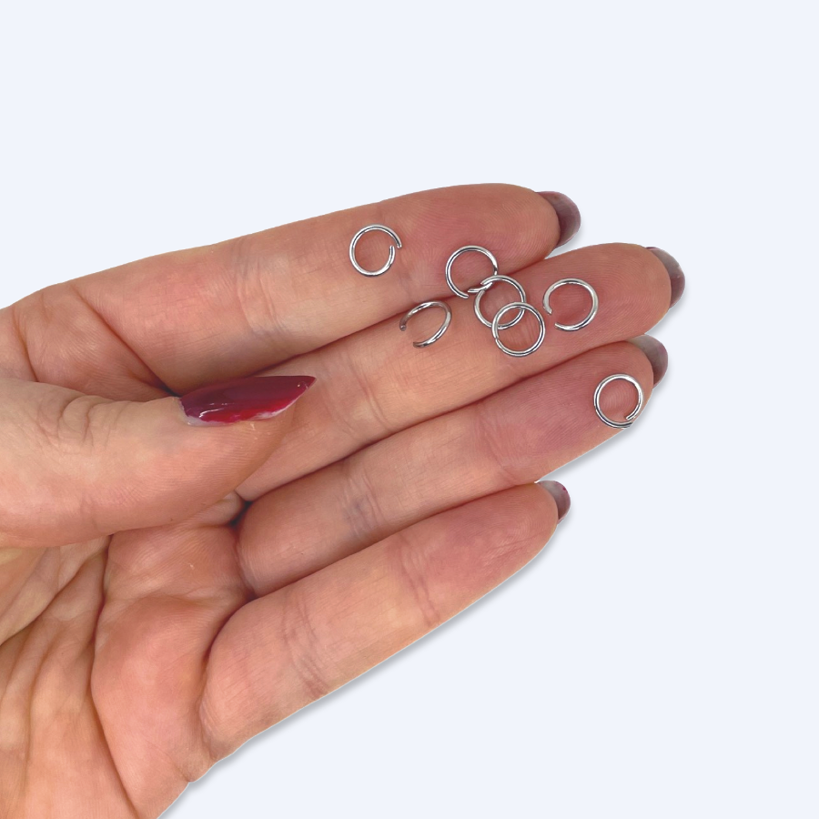 Välirenkaat korunvalmistukseen, ruostumaton teräs RST