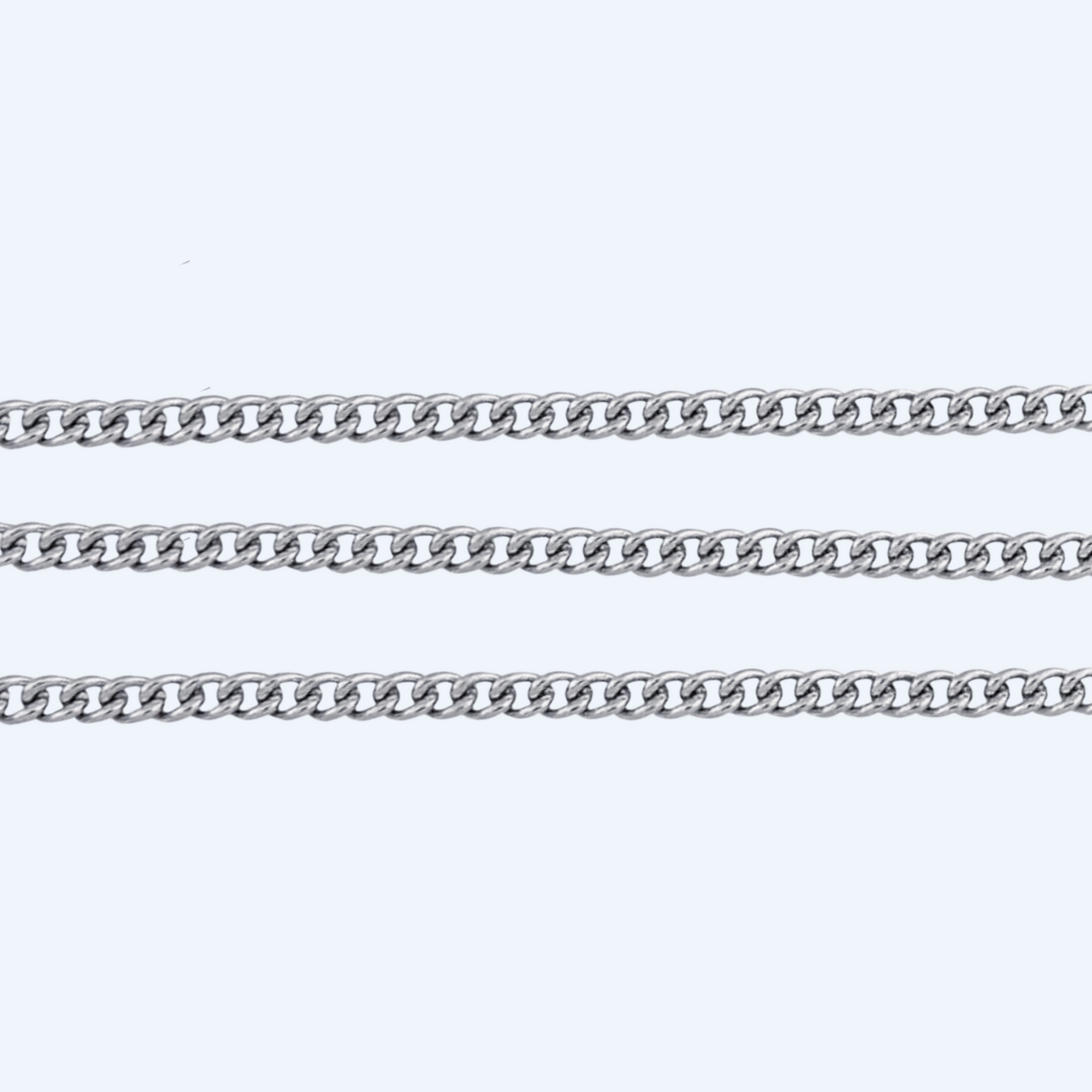 Koruketju nikkelitön ruostumaton teräs