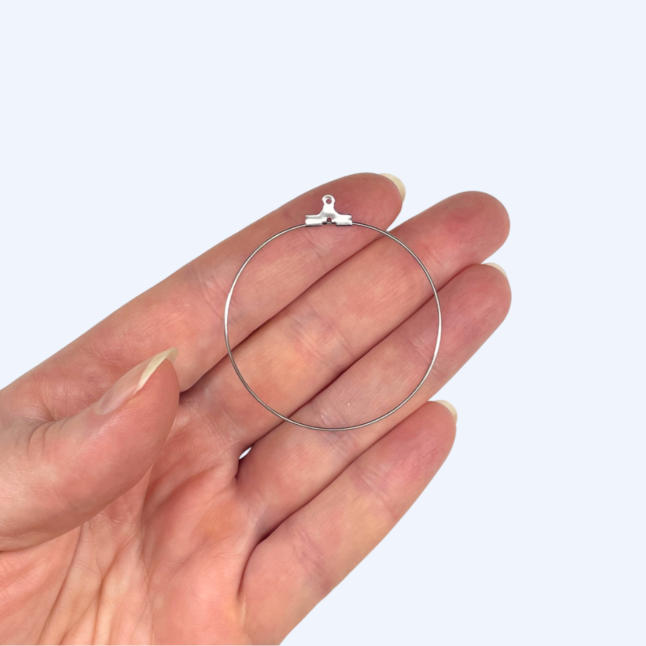 Korukehys pyöreä, korujen valmistus. Kirurginteräs