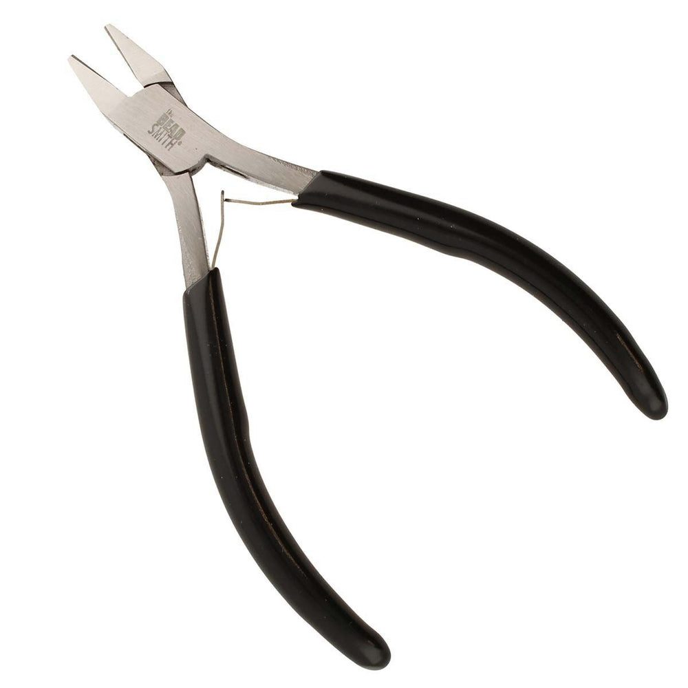 Sidavbitare stängd från sidan, fjäder och ledstruktur synlig, 115 mm