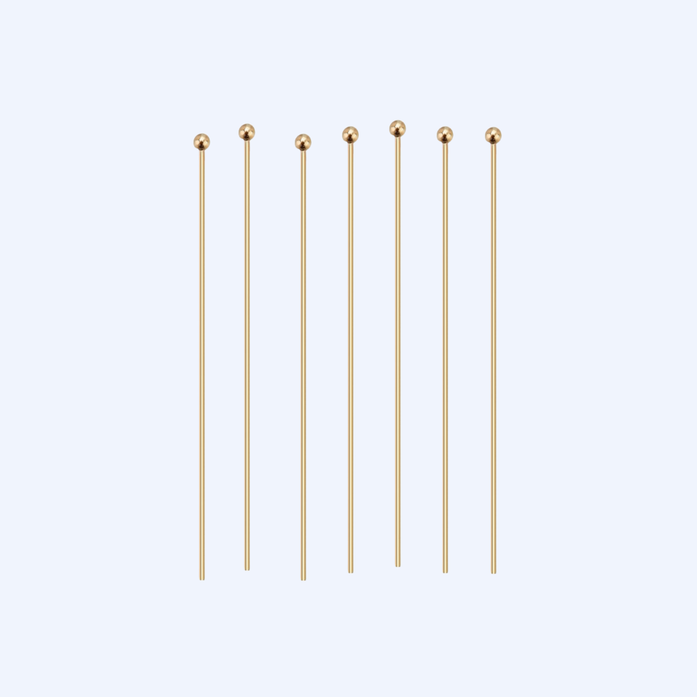 Korupiikit pallolla kullattu kirurginteräs