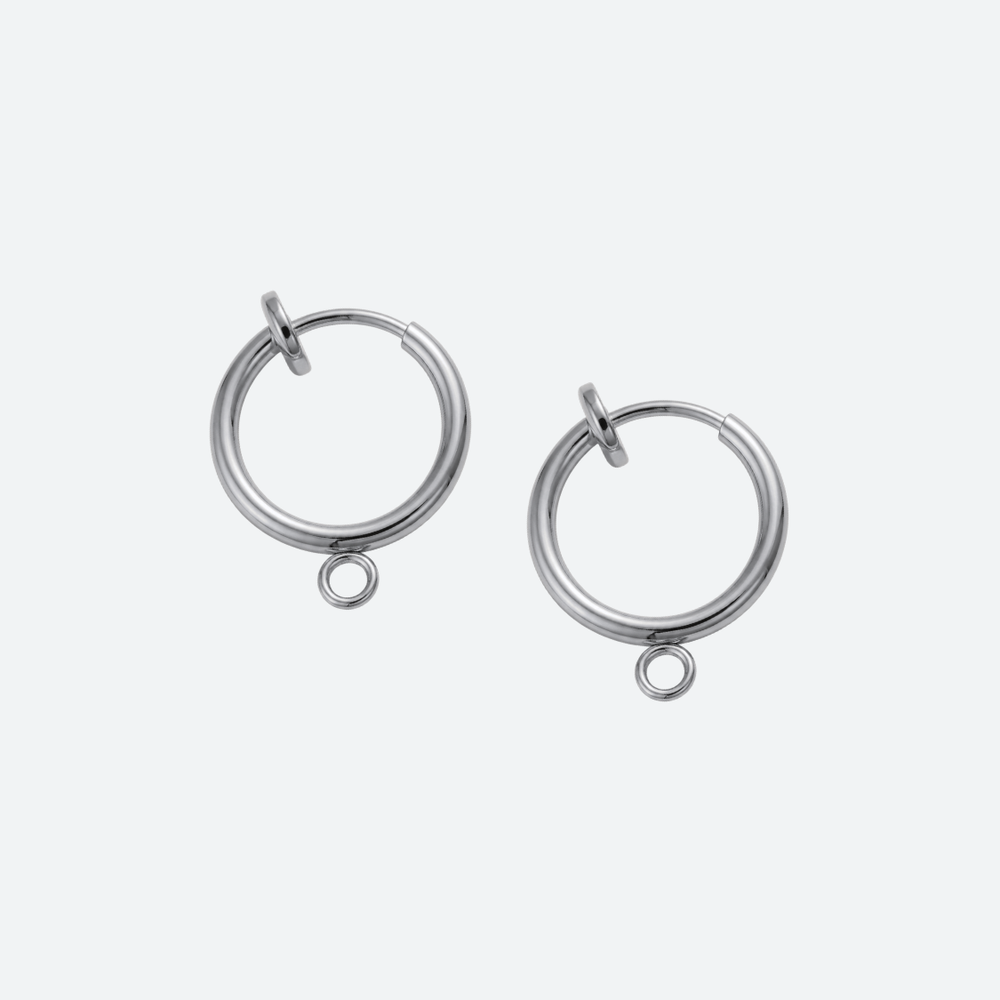 Huggie korvakorurenkaat 13 mm reiättömiin korviin, kirurginteräs