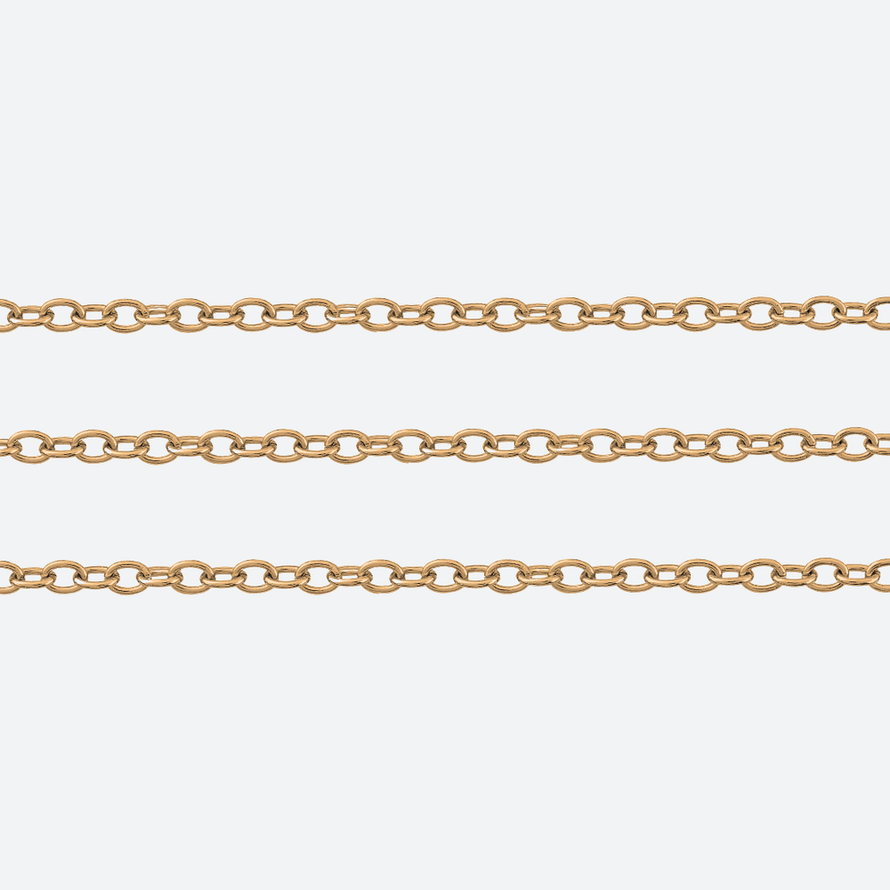 PVD-kullattu koruketju