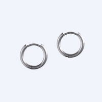 Huggie korvakorurenkaat 14 mm RST kirurginteräs